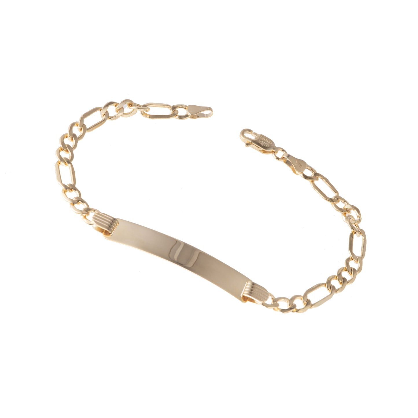 Esclava Tejido 3*1 Oro 10 Kilates 18cm 5mm