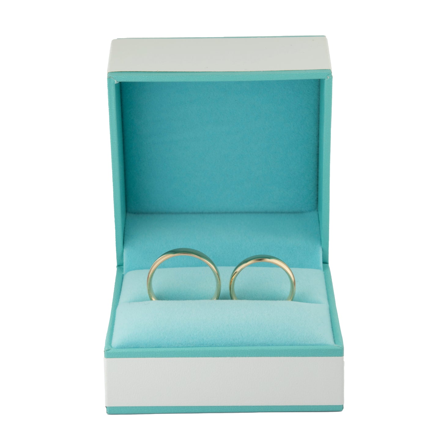 Par Argollas Matrimoniales Clásicas 5mm Oro 14 Kilates