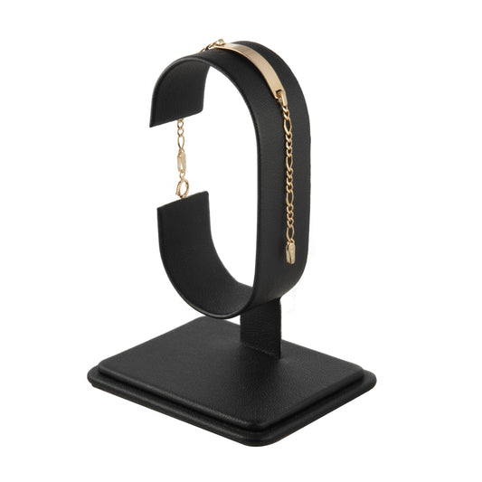 Esclava Niño Tejido 3*1 Oro 10 Kilates 12cm 3mm