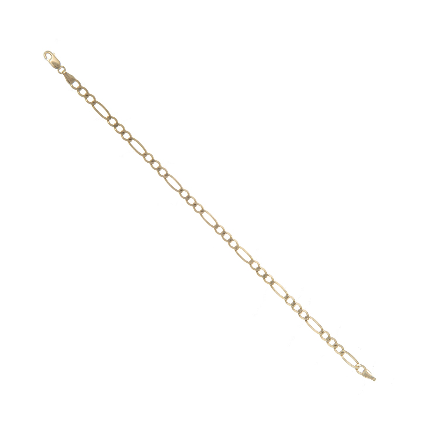 Pulso Italiano Tejido 3*1 Oro 10 Kilates 21cm 5mm