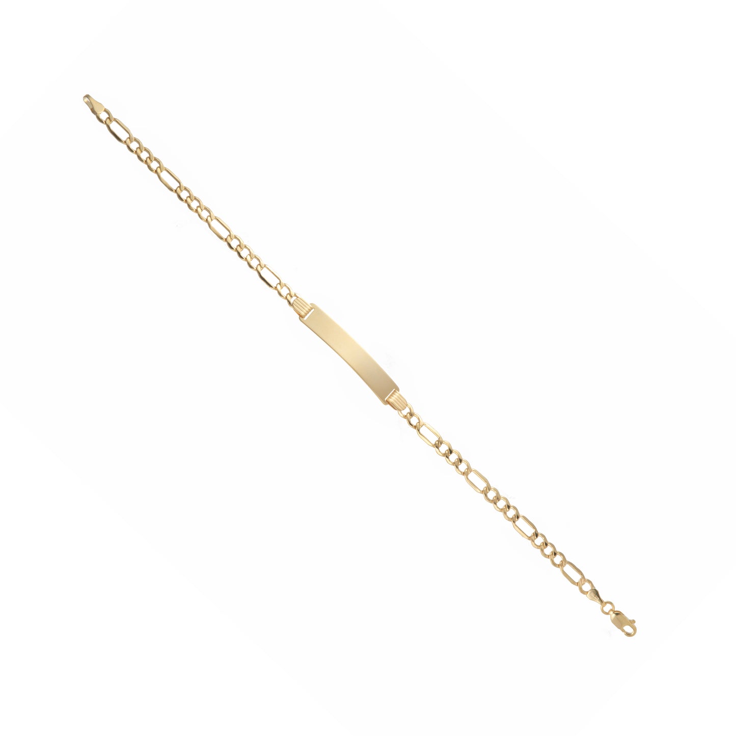 Esclava Tejido 3*1 Oro 10 Kilates 21cm 5mm