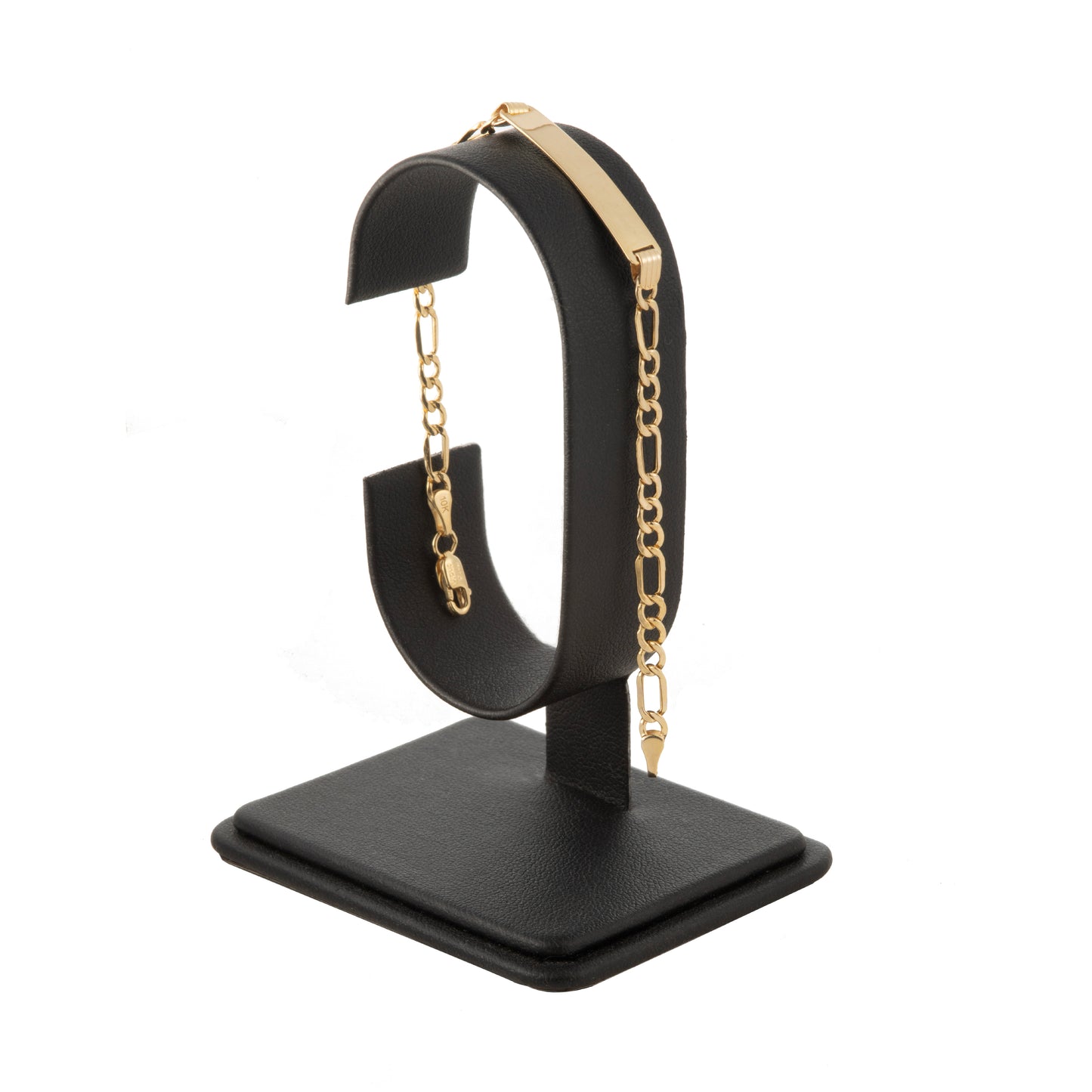 Esclava Niño Tejido 3*1 Oro 10 Kilates 16cm 4.5mm