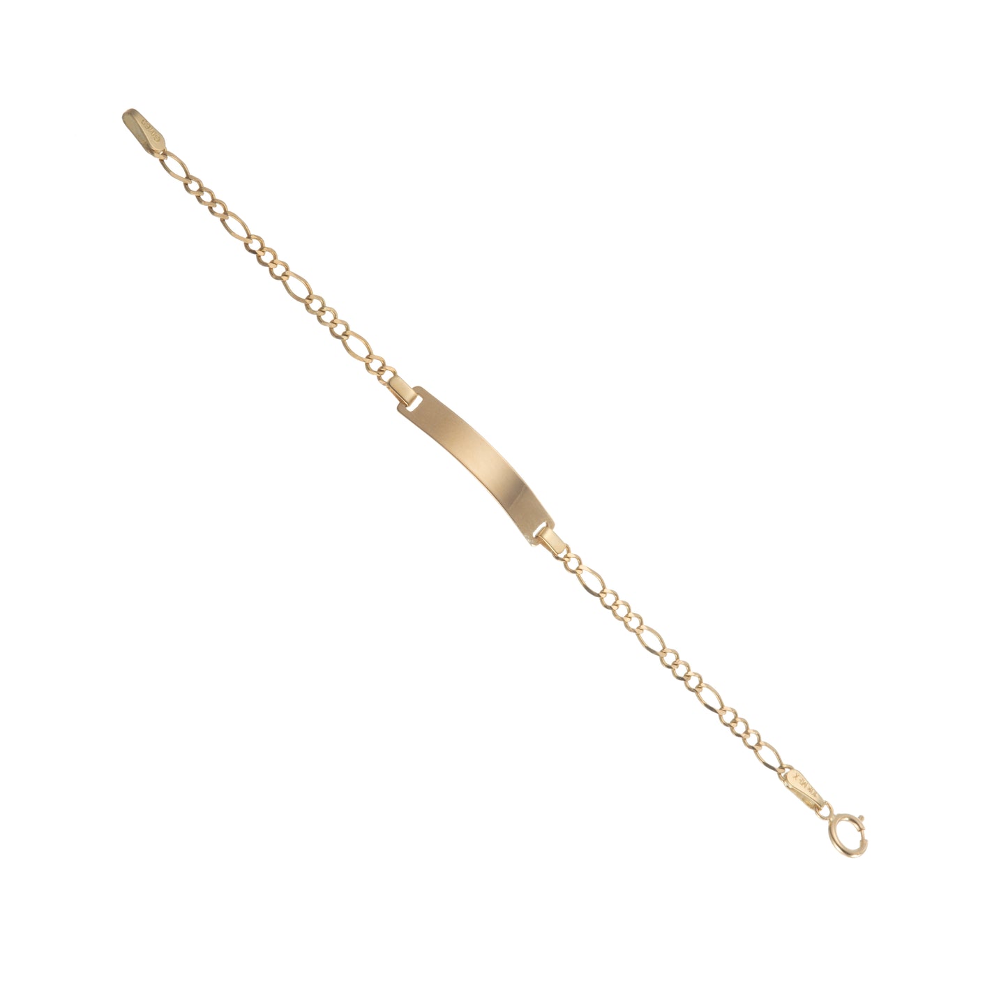 Esclava Niño Tejido 3*1 Oro 10 Kilates 12cm 3mm