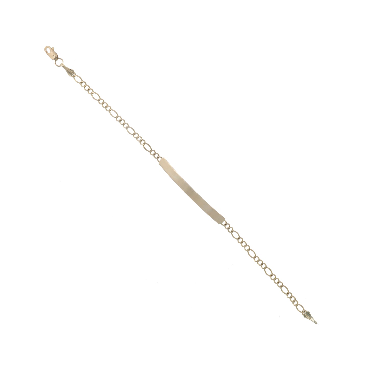 Esclava Tejido 3*1 Oro 10 Kilates 18cm 3mm
