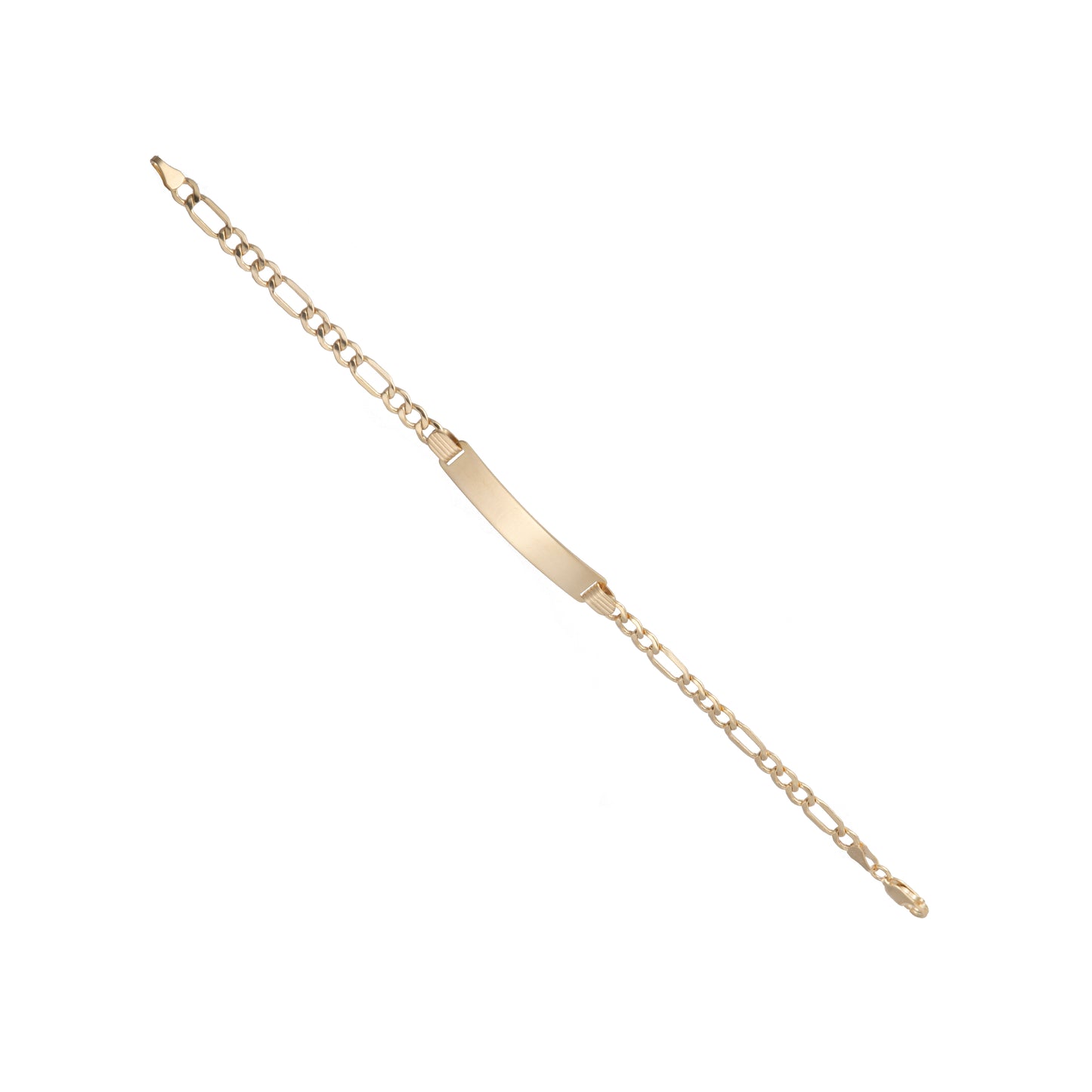 Esclava Tejido 3*1 Oro 10 Kilates 18cm 5mm