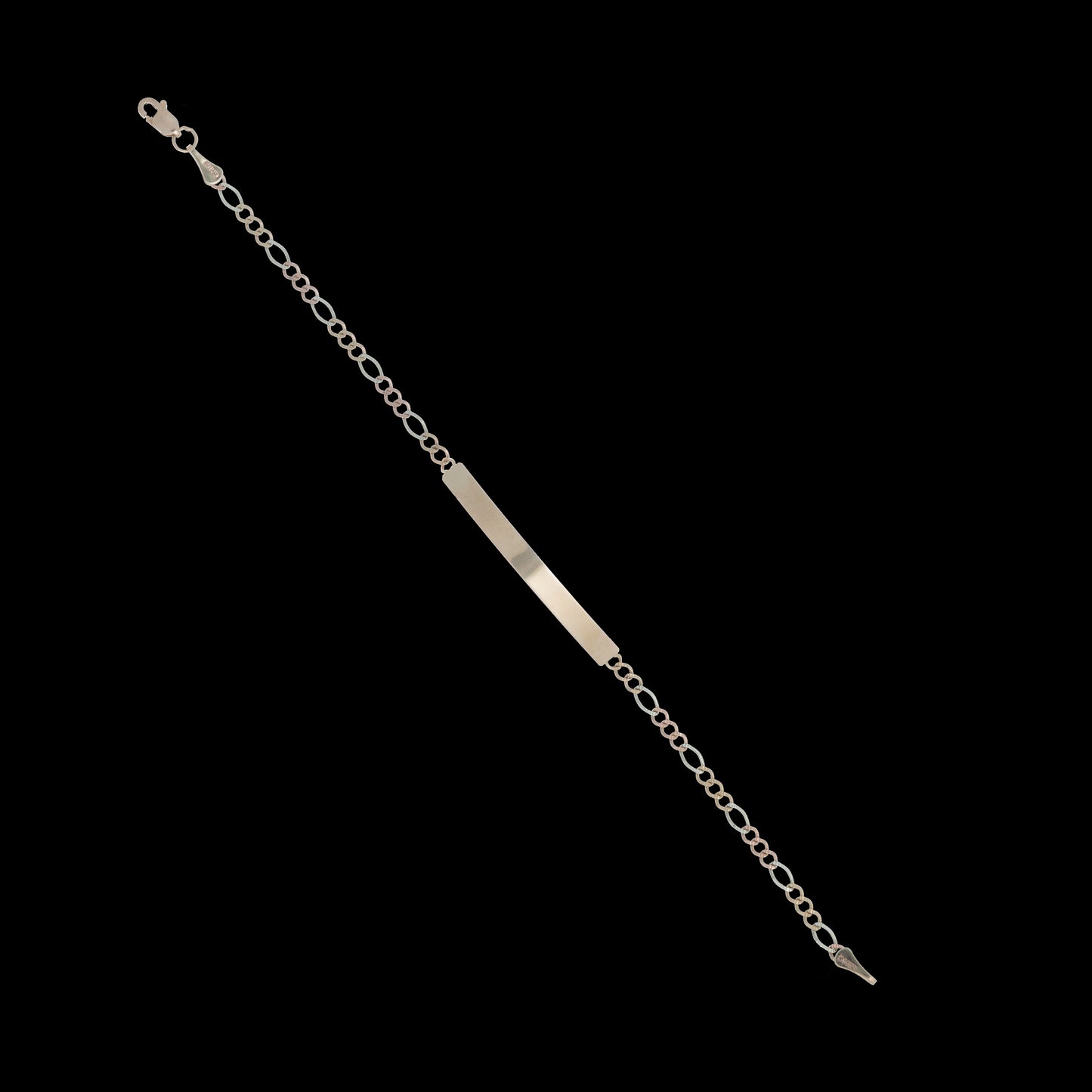 Esclava Tejido 3*1 Tres Oros 10 Kilates 18cm 3mm