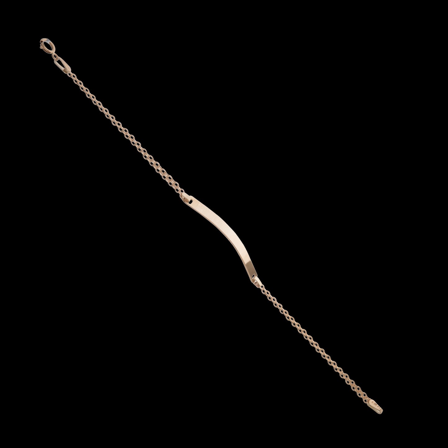 Esclava Tejido Chino Oro 10 Kilates 16cm 2.5mm