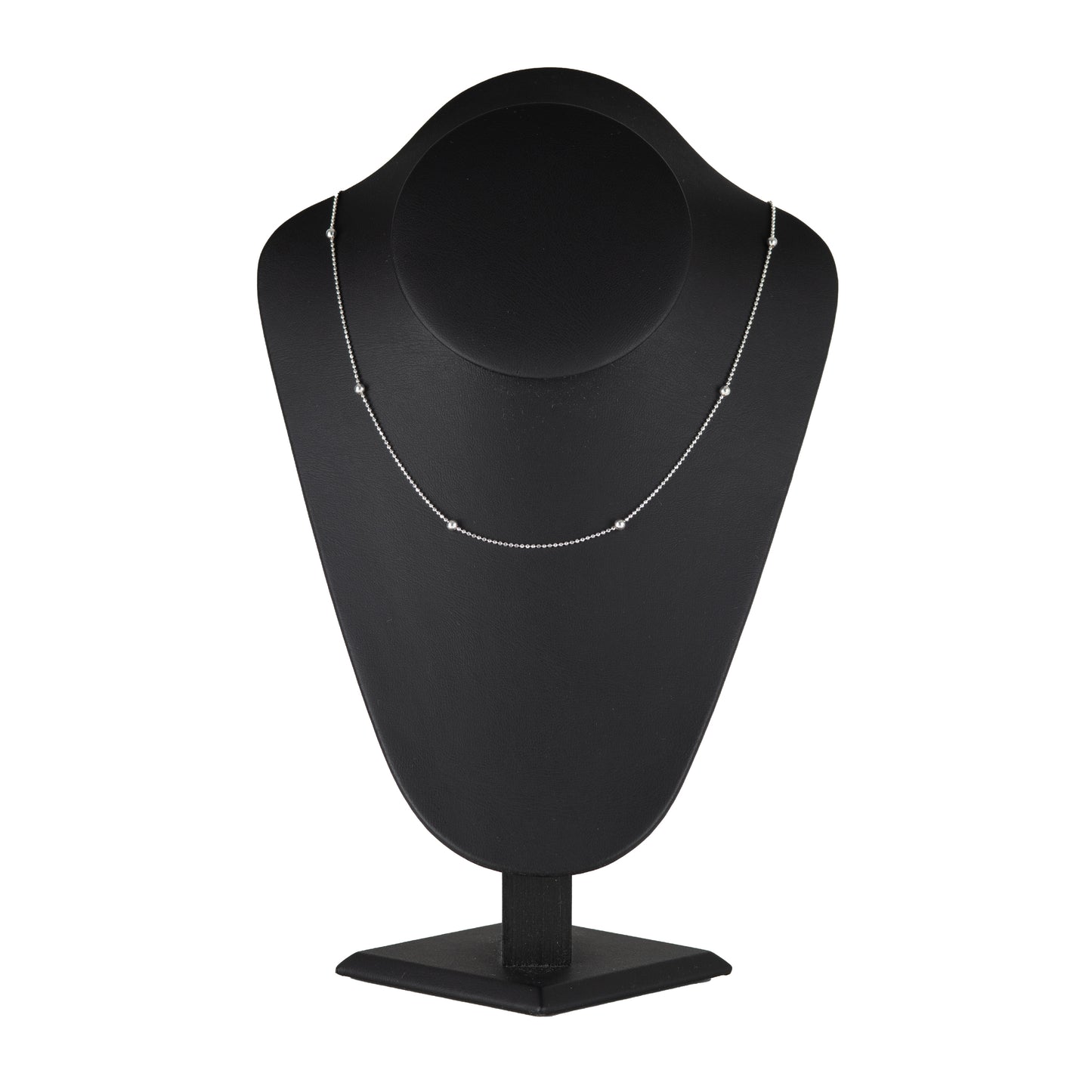Gargantilla Bolitas Separadas 45cm Plata .925