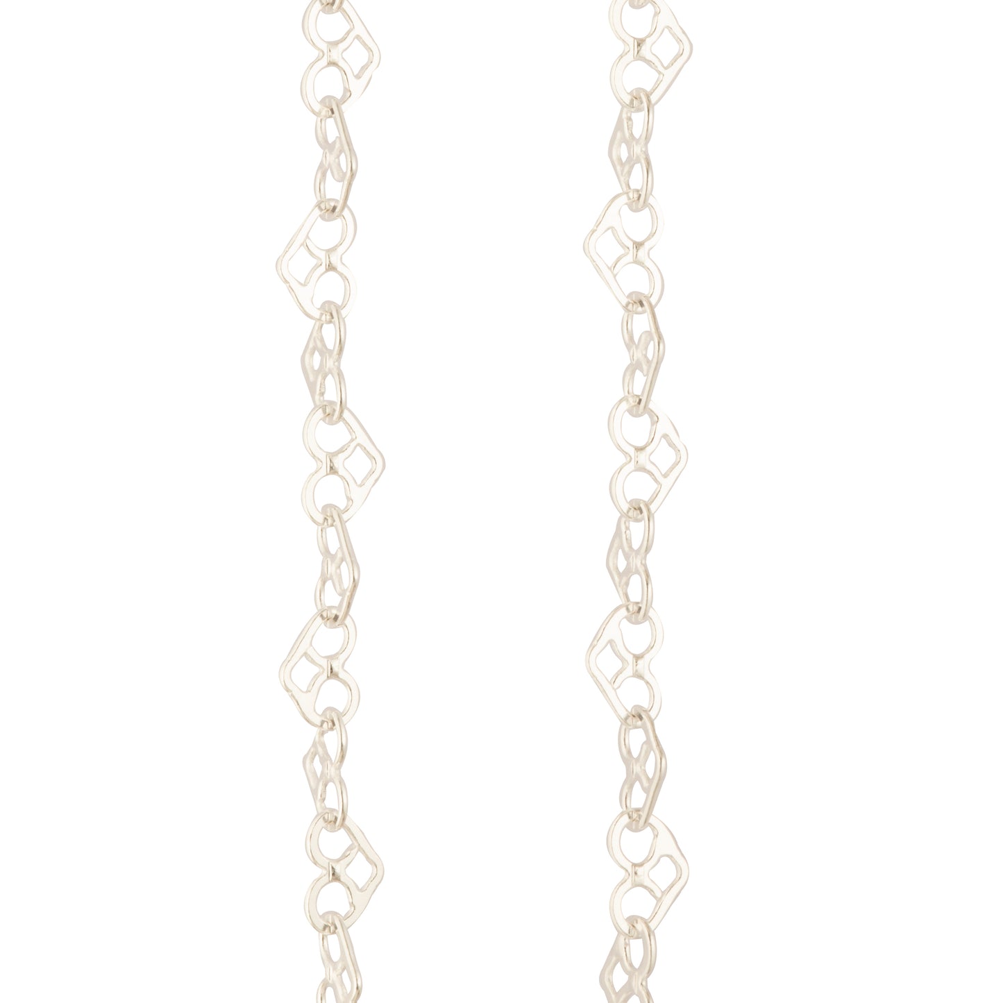 Gargantilla Corazón Calado Plata .925