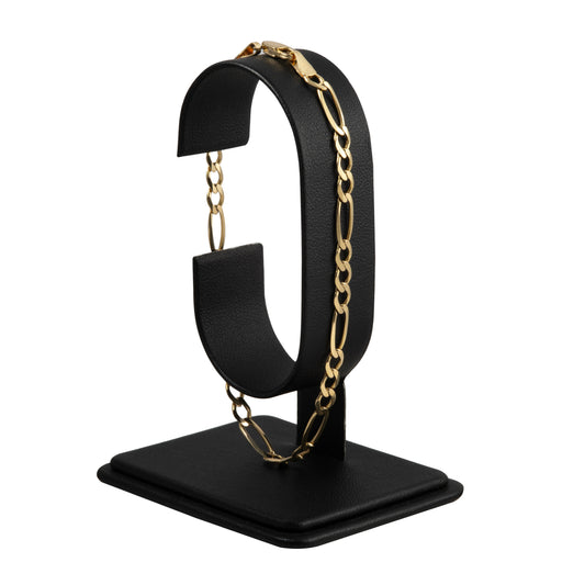 Pulso Italiano Tejido 3*1 Oro 10 Kilates 21cm 5mm