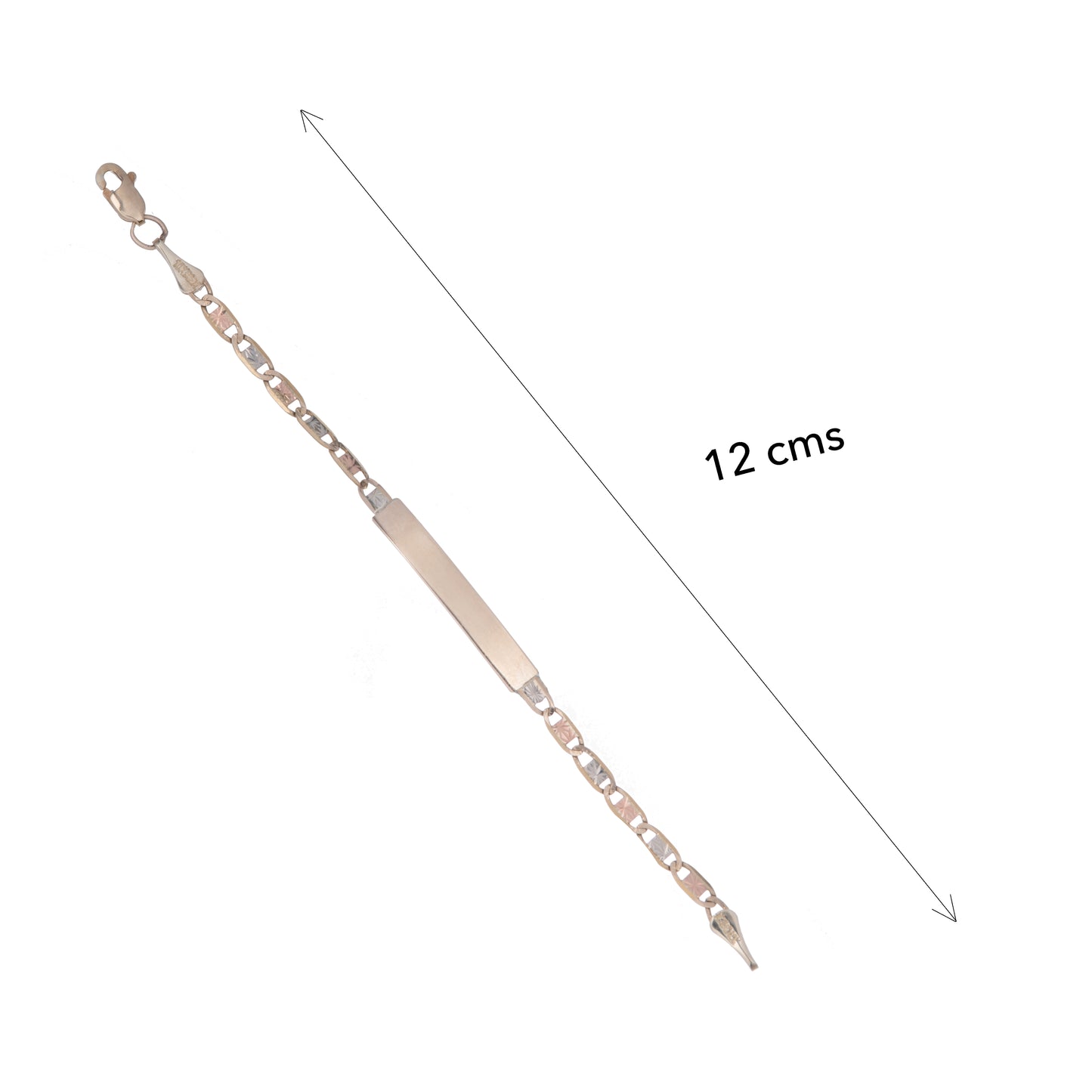 Esclava Tejido Espejo Oro 10 Kilates 12cm 3mm