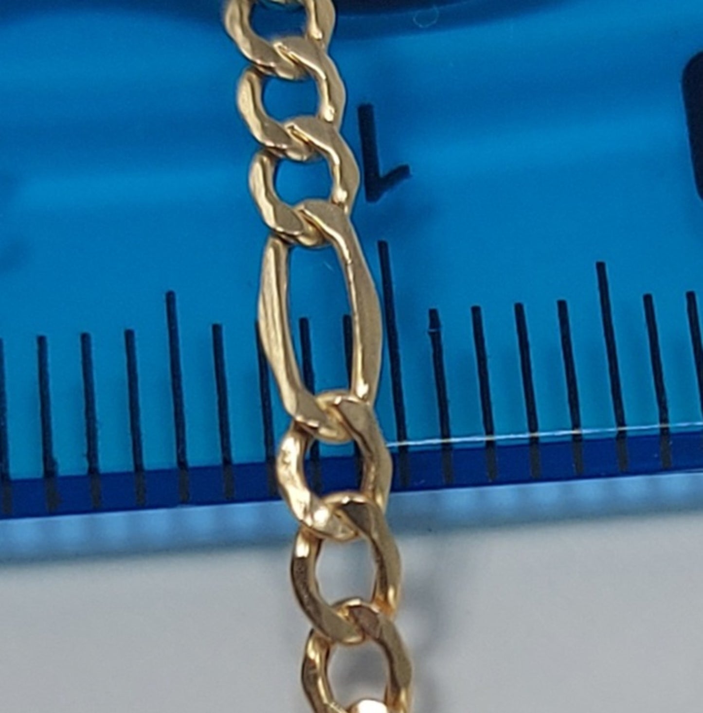 Pulso Italiano Tejido Cartier 18cm 3mm Oro 10 Kilates