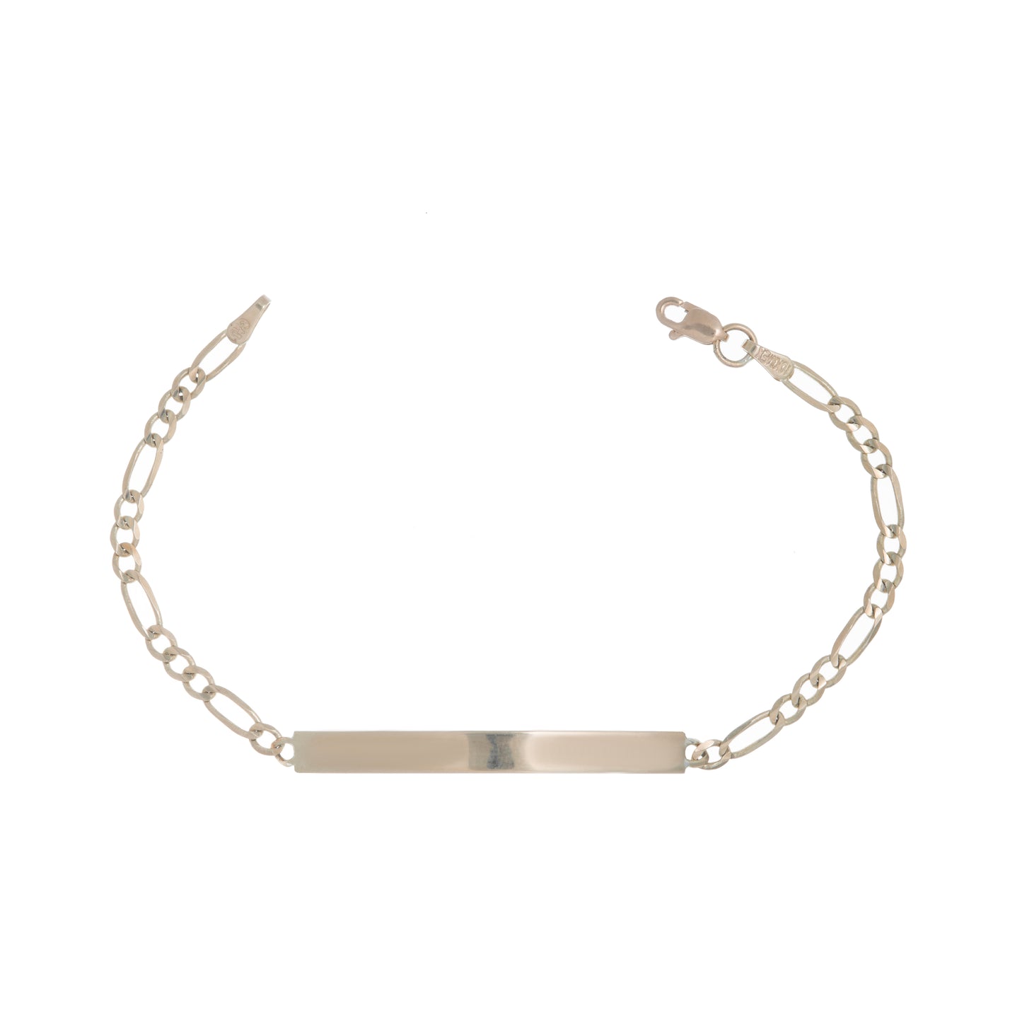 Esclava Tejido 3*1 Oro 10 Kilates 18cm 4mm