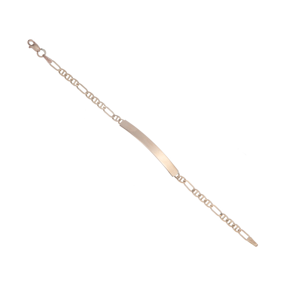 Esclava Tejido Marinero 16cm 3mm Oro 10 Kilates