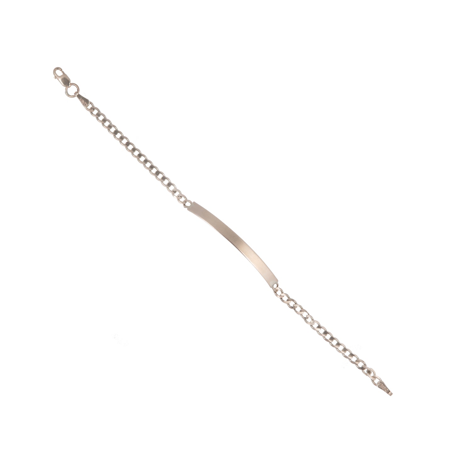 Esclava Tejido Barbado Oro 10 Kilates 16cm 3.5mm