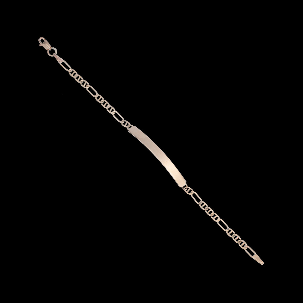 Esclava Tejido Marinero 16cm 3mm Oro 10 Kilates