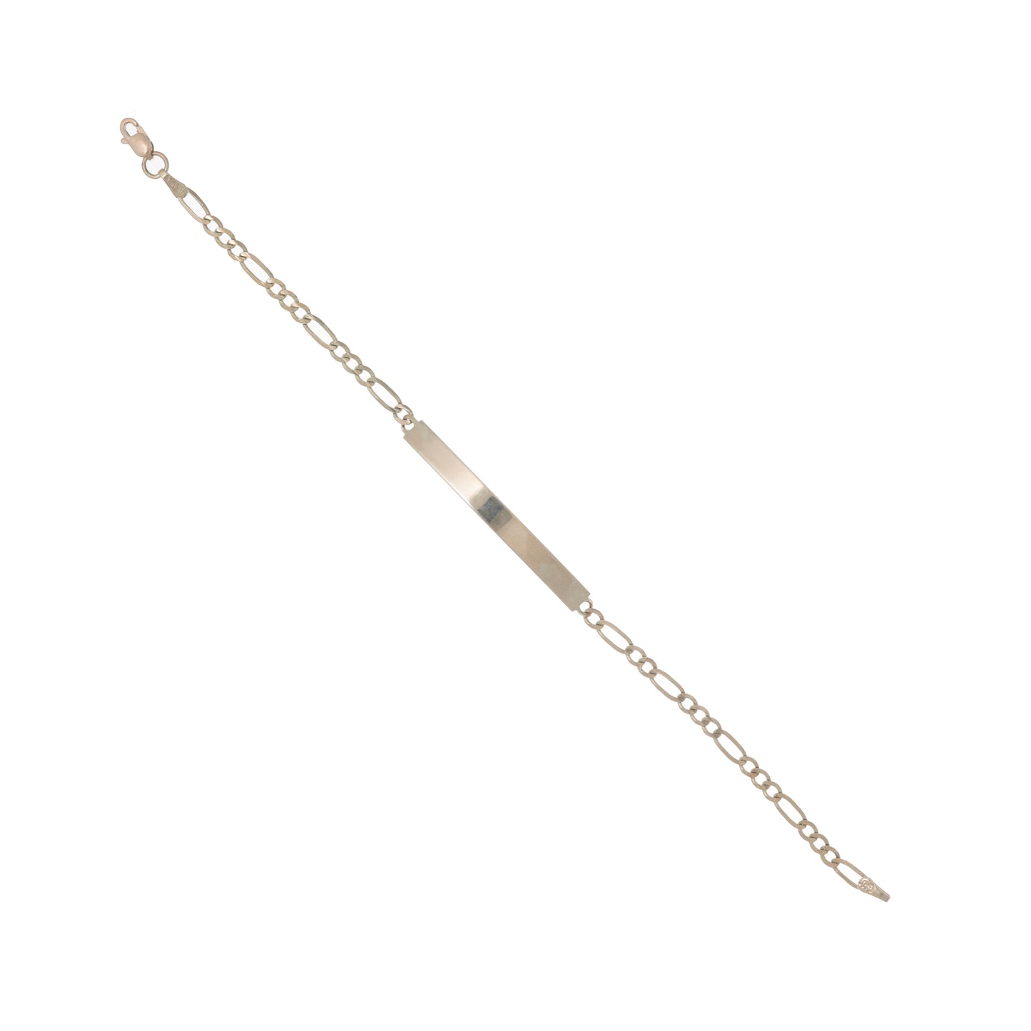 Esclava Tejido 3*1 Oro 10 Kilates 18cm 4mm