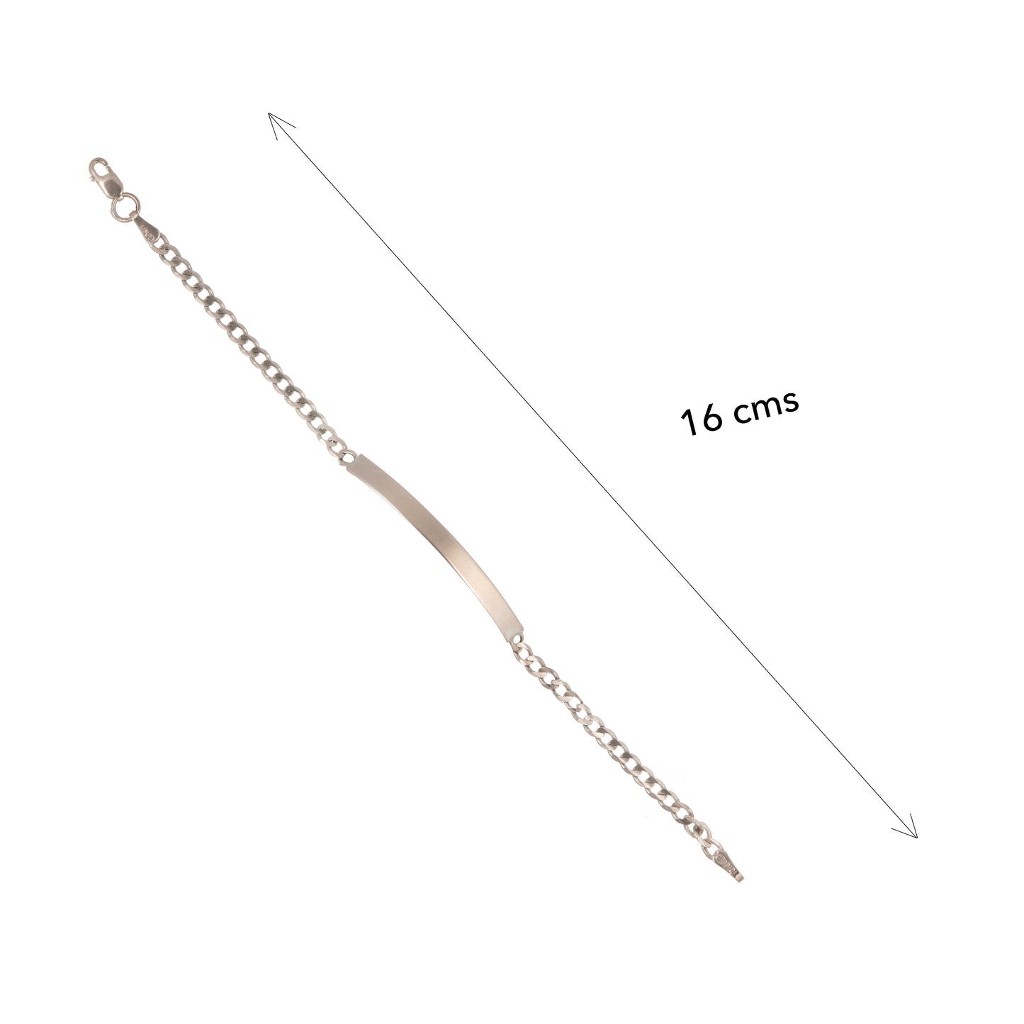 Esclava Tejido Barbado Oro 10 Kilates 16cm 3.5mm