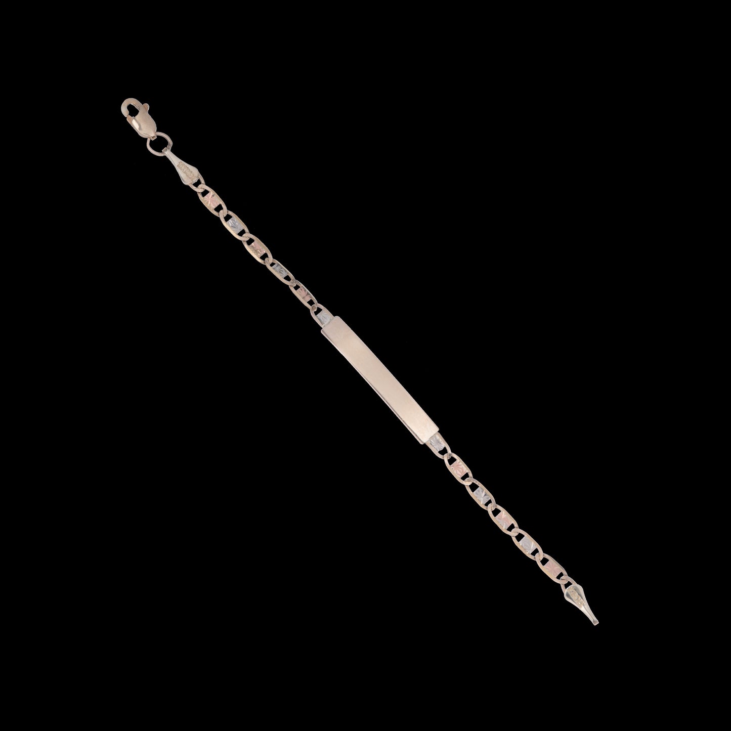 Esclava Tejido Espejo Oro 10 Kilates 12cm 3mm