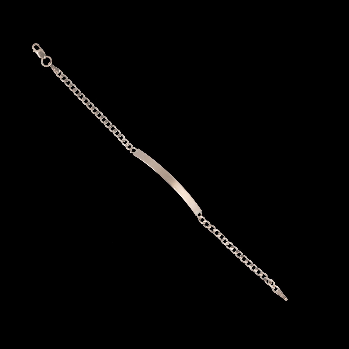 Esclava Tejido Barbado Oro 10 Kilates 16cm 3.5mm