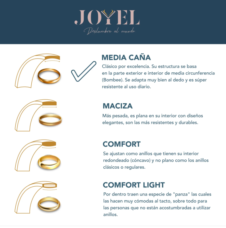 Argolla Matrimonial Blanco y Rosa Oro 14 Kilates